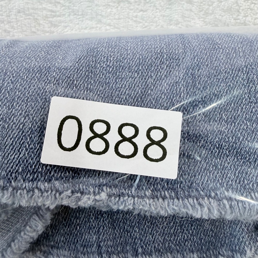 Universal Thread Jeans Distressed Ripped Raw Hem Blue Size 8/29 - Picture 9 of 9